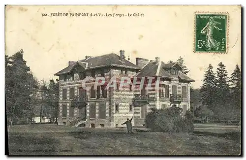 Cartes postales Paimpont Les Forges Le chalet