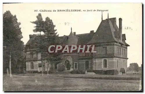 Cartes postales Paimpont En Foret Le Chateau de Broceliande