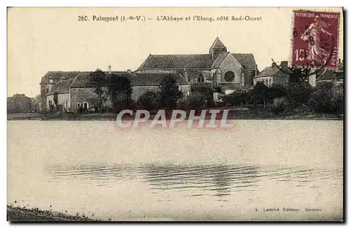 Cartes postales Paimpont L Abbaye et l Etang Cote Sud Ouest