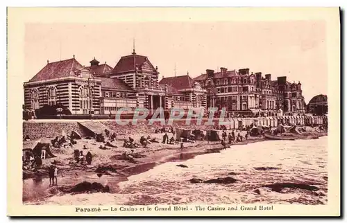 Cartes postales Parame Le Casino et le Grand Hotel