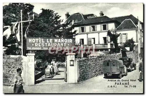 Ansichtskarte AK Parame Avenue de Grand Hotel hotel le manoir restaurant