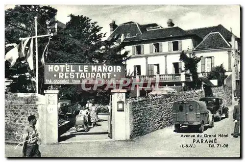 Cartes postales Parame Avenue de Grand Hotel hotel le manoir restaurant