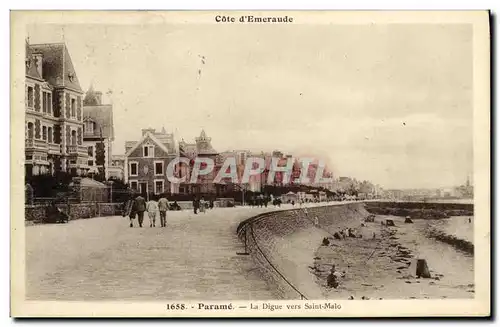 Ansichtskarte AK Parame La Digue Vers Saint Malo