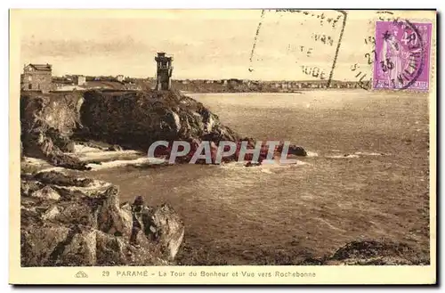 Cartes postales Parame La Tour du Bonheur et Vue Vers Rochebonne