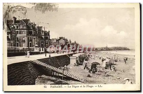 Cartes postales Parame La Digue et la Plage