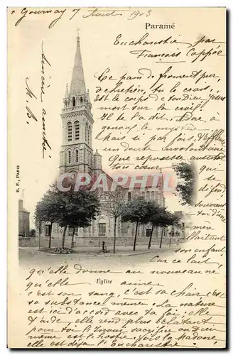 Cartes postales Parame Eglise