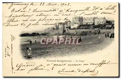 Cartes postales Parame Rochebonne La plage