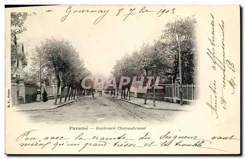 Cartes postales Parame Boulevard Chateaubriand