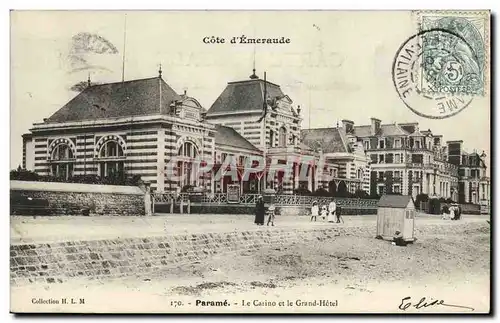 Cartes postales Parame Le Casino et le Grand Hotel