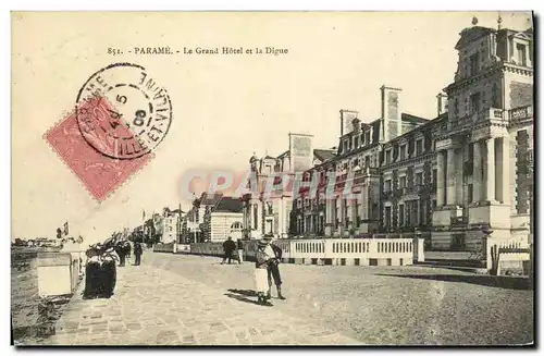 Cartes postales Parame Le Grand Hotel et la Digue