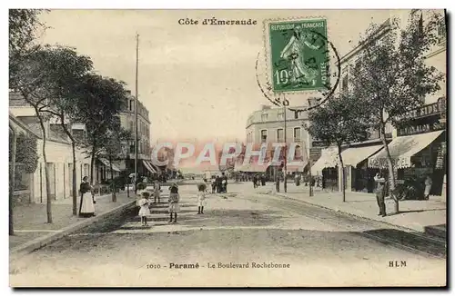 Cartes postales Parame Le Boulevard Rochebonne Enfants