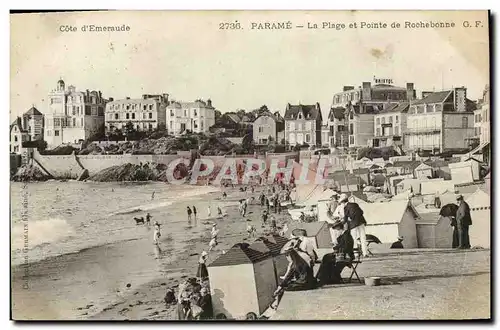 Cartes postales Parame La Plage et Pointe de Rochebonne