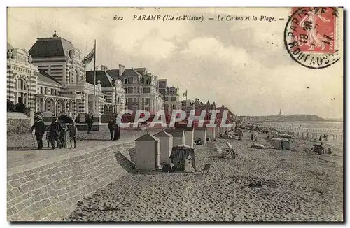 Cartes postales Parame Le Casino et la Plage