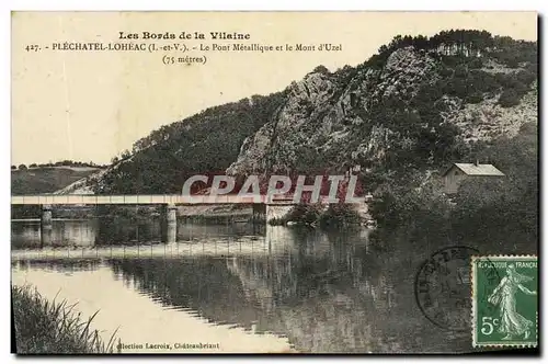 Cartes postales Plechatel Loheac Le Pont Metallique et le Mont d Uzel