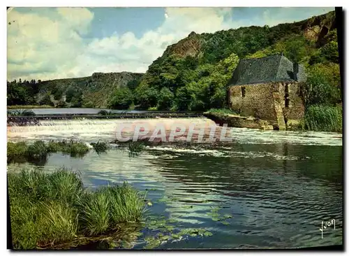 Cartes postales moderne La vallee du Boel Pont Rean et son moulin