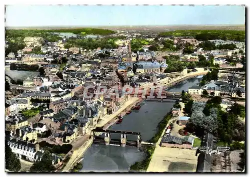 Moderne Karte Redon Vue d ensemble et les Nouveaux Ponts