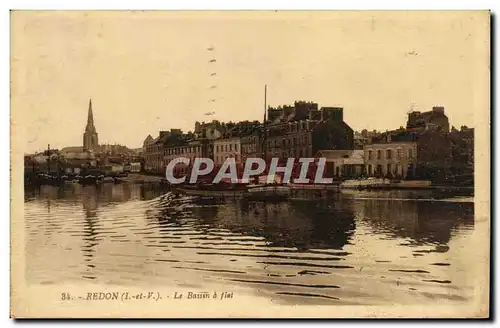 Cartes postales Redon Le Bassin a Flot