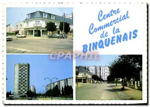 Cartes postales moderne Centre Commercial de la Binquenais Rennes