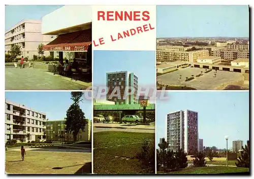 Cartes postales moderne Rennes Quartier du Landrel