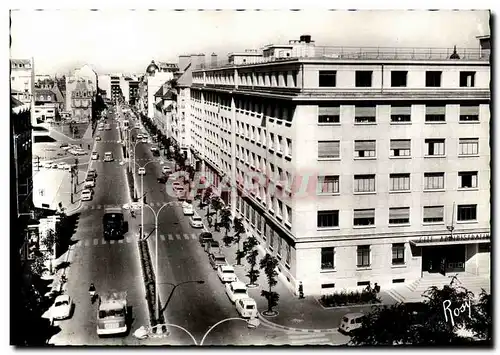 Moderne Karte Rennes Boulevard de la Liberte