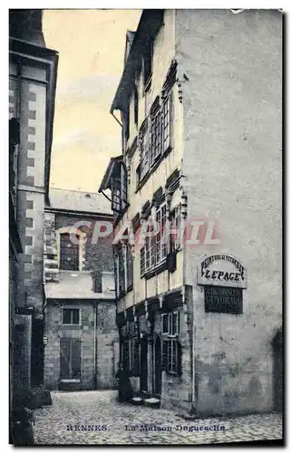 Ansichtskarte AK Rennes La Maison Du Guesclin