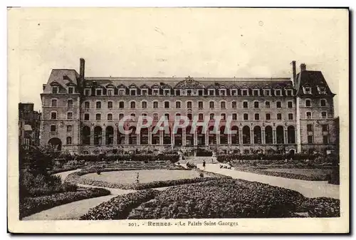 Cartes postales Rennes Le Palais Saint Georges