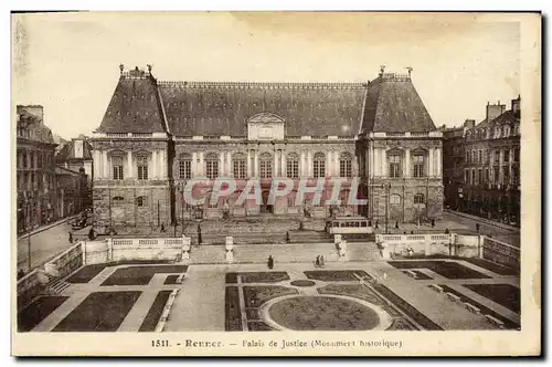 Cartes postales Rennes Palais de Justice