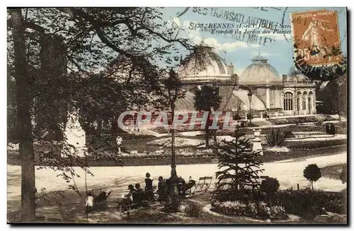 Cartes postales Rennes Les serres Jardin du Thabor