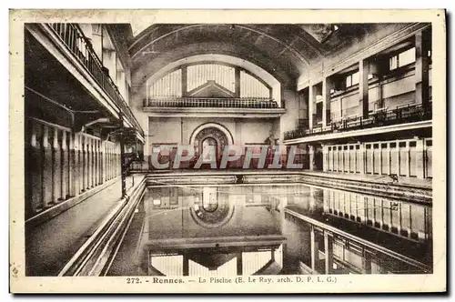 Cartes postales Rennes La Piscine