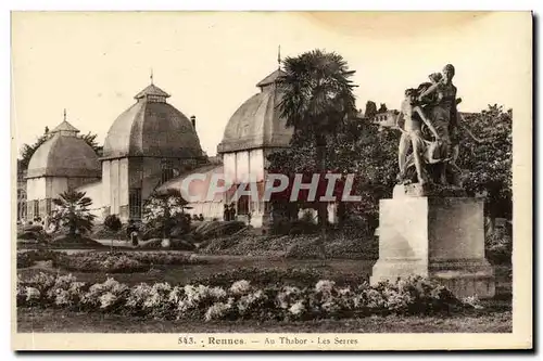 Cartes postales Rennes Au Thabor Les Serres