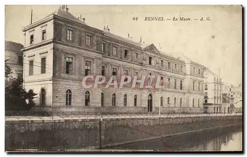 Cartes postales Rennes Le Musee