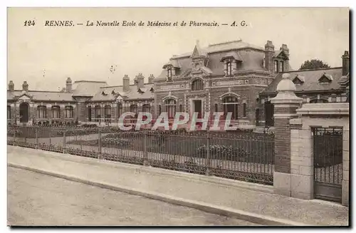 Ansichtskarte AK Rennes La Nouvelle Ecole de Medecine et de Pharmacie