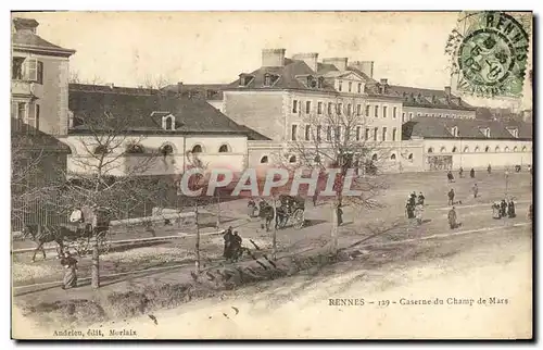 Cartes postales Rennes Caserne du Champ de Mars