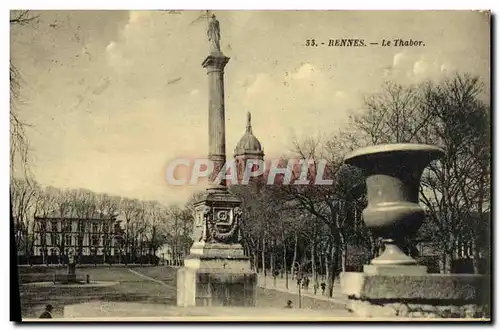 Cartes postales Rennes Le Thabor