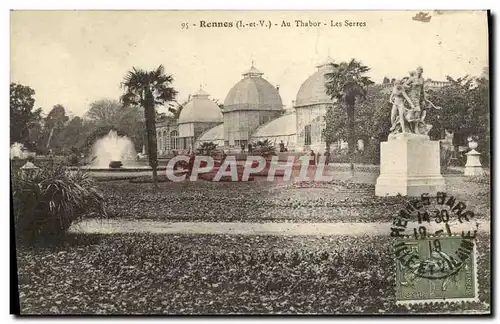 Cartes postales Rennes Au Thabor Les Serres