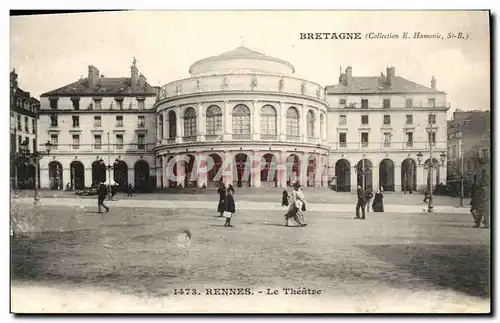 Cartes postales Rennes Le Theatre