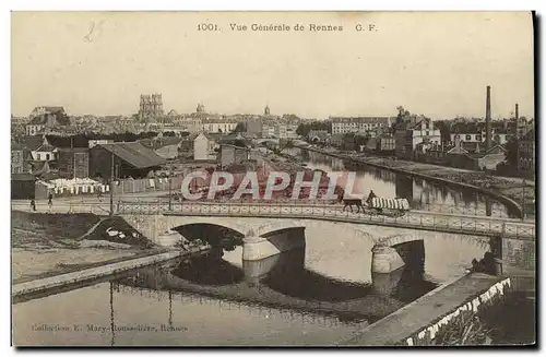 Cartes postales Vue Generale de Rennes