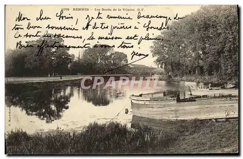 Ansichtskarte AK Rennes Les Bords de la Vilaine