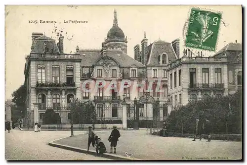 Cartes postales Rennes La Prefecture