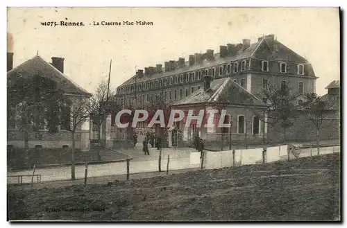 Cartes postales Rennes La Caserne Mac Mahon Militaria