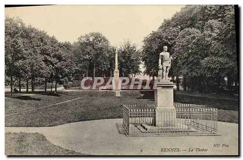 Cartes postales Rennes Le Thabor