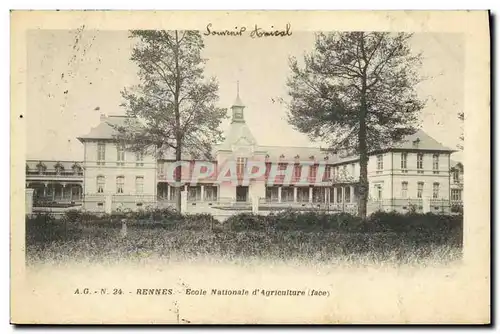 Cartes postales Rennes Ecole Nationale d Agricuiture