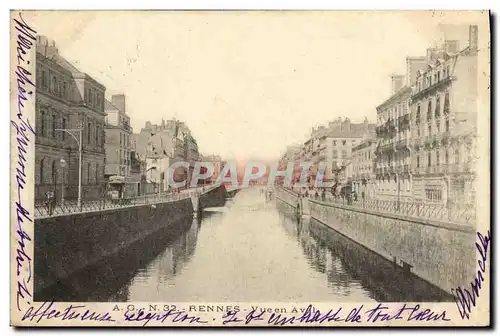 Cartes postales Rennes Vue en aal