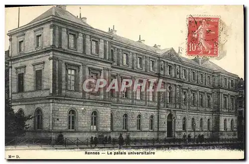 Cartes postales Rennes Le Palais Universitaire