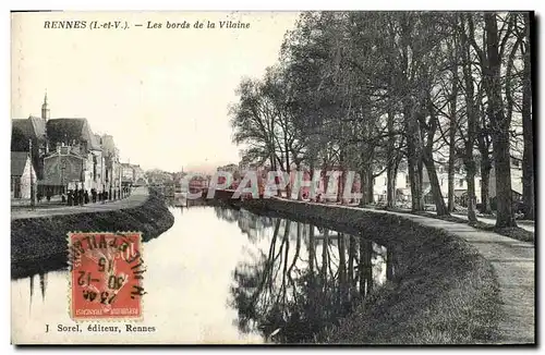 Cartes postales Rennes Les Bords de la Vilaine