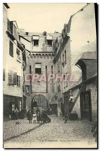 Cartes postales Rennes Portes Mordelaises Enfants