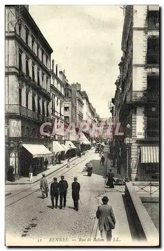 Cartes postales Rennes Rue de Rohan