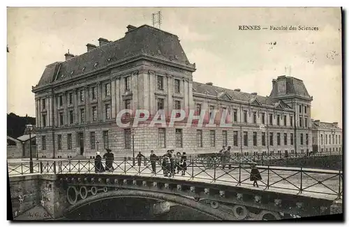 Cartes postales Rennes Faculte des Sciences