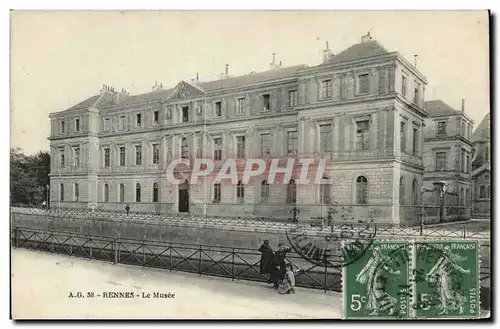 Cartes postales Rennes Le Musee