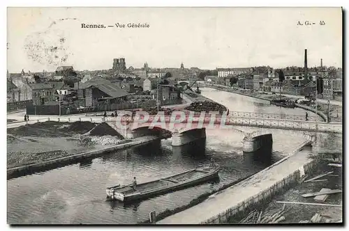 Cartes postales Rennes Vure Generale